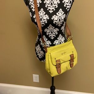 Jessica Simpson lime green bag